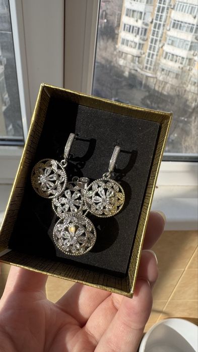 Набор серебро 925