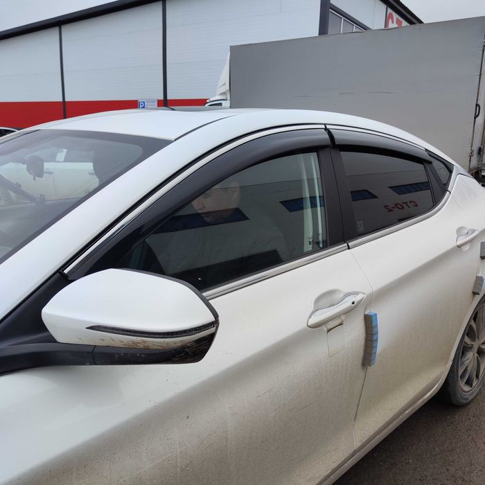 Ветровики (Дефлекторы окон) для автомобилей Jac, Астана