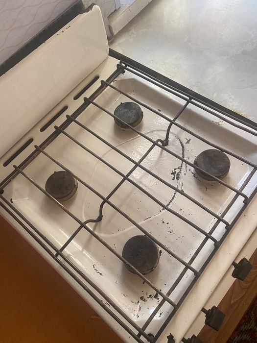 Газовая плита рабочая