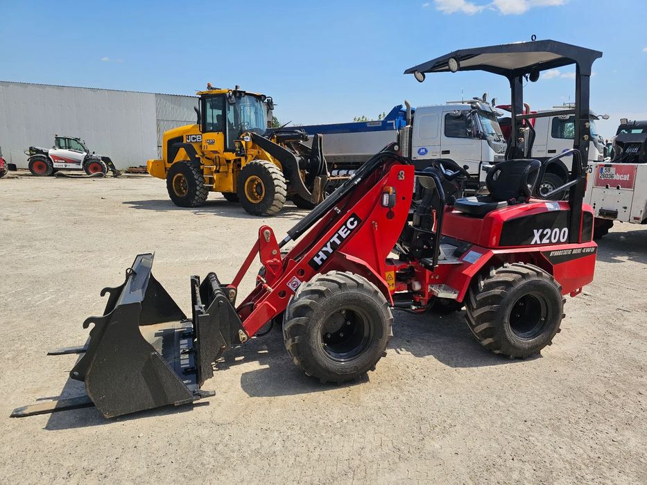 FAI Farix x200 hytec miniincarcator frontal compact incarcator schaffer weidemann Nou! Garantie! Cupa si furci