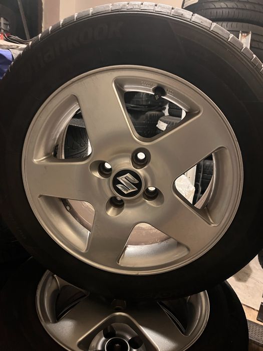 Jante +Cauciucuri Vara 4x100 175/65/15 Suzuki