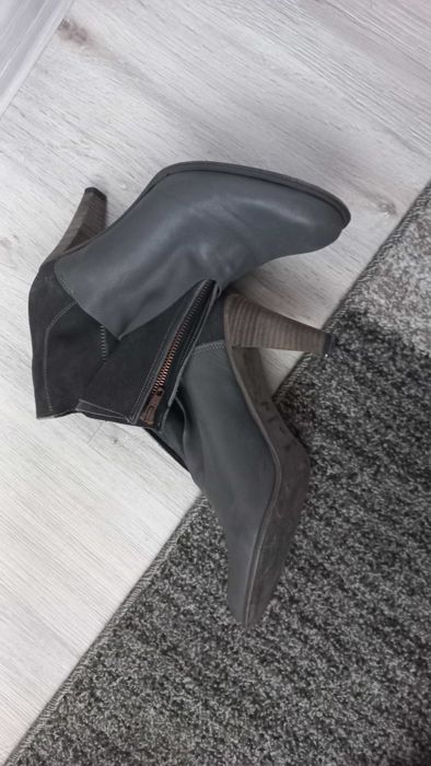 Елегантна боти естествена кожа