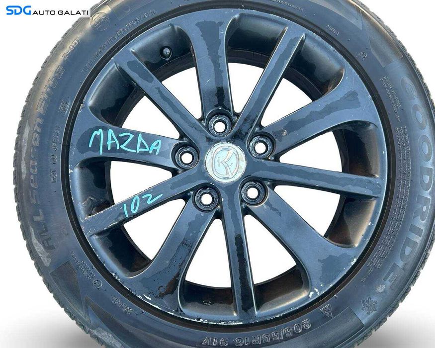Set 4 Jante Janta Roata Roti Aluminiu 205 55 16 R16 Kia Sorento 2015 - 2019 (16x61/2J 9965526560 KA036) [JNT0037]
