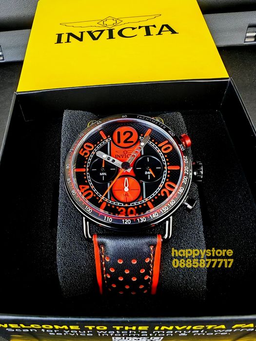 INVICTA Racing Aero Orange 44 mm, Инвикта нов ръчен часовник