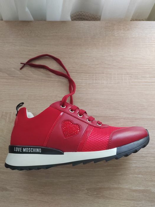 Love Moschino | Adidasi Sport Rosii | Marimea 38