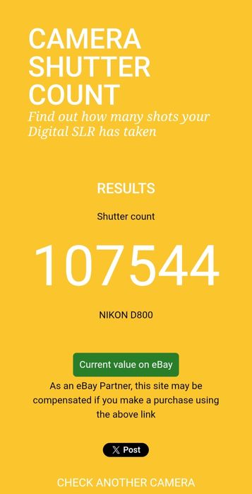 Nikon D800  DOAR BODY