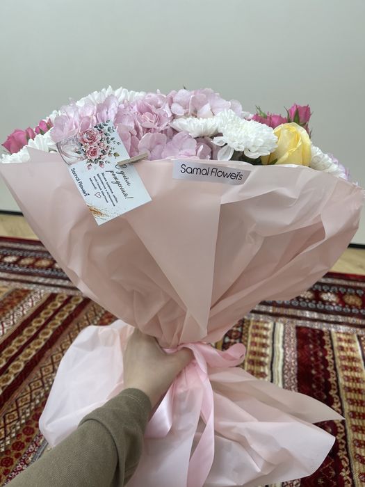 Цветы свежие получили сегодня samal flowers