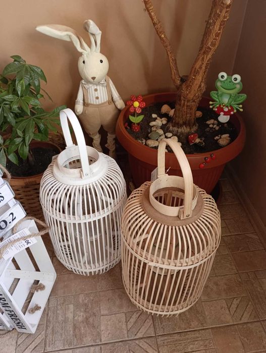 Намалени Нови фенери за дома и градината, чаши, декорация кошове