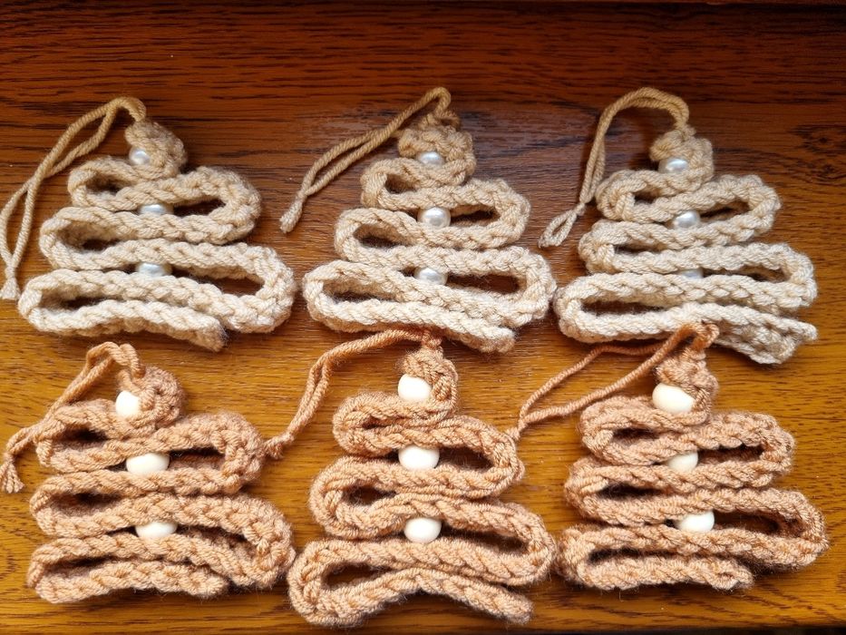 Set 6 Brăduți Croșetați