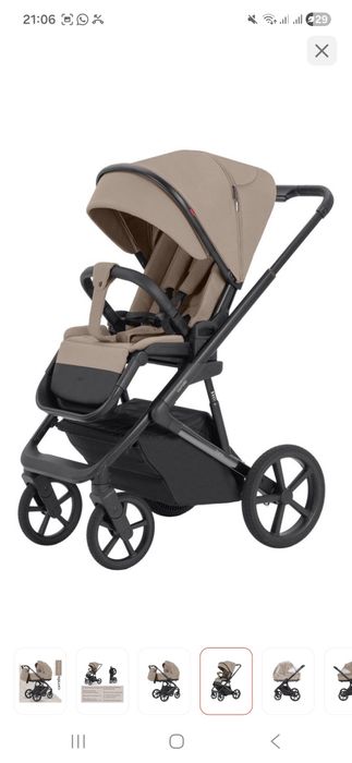 Коляска детская 2 в 1, Carrello