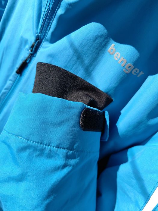 Ски яке Benger / Blue Ski Jacket Benger - размер EU 40 (M), отлично състояние