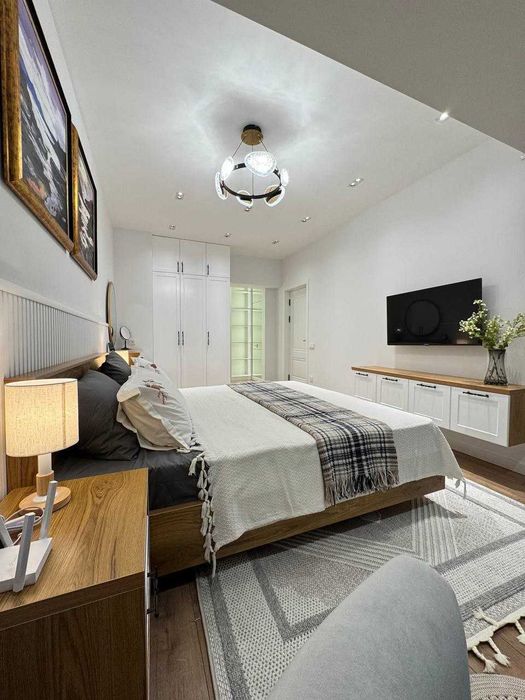 3-х комнатная Метро Айбек 80 м²