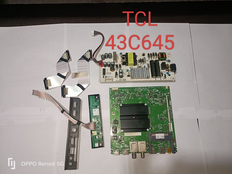 Piese placa baza sursă TV TCL