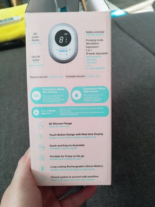 Pompa de san electrica Perfect Medical