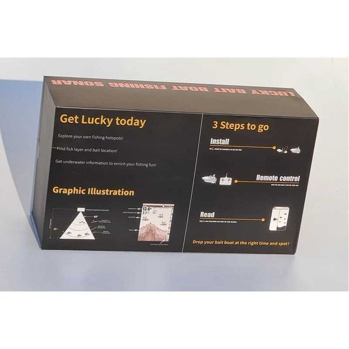 Sonar pescuit plantat Lucky Wireless 500 Metri Nou