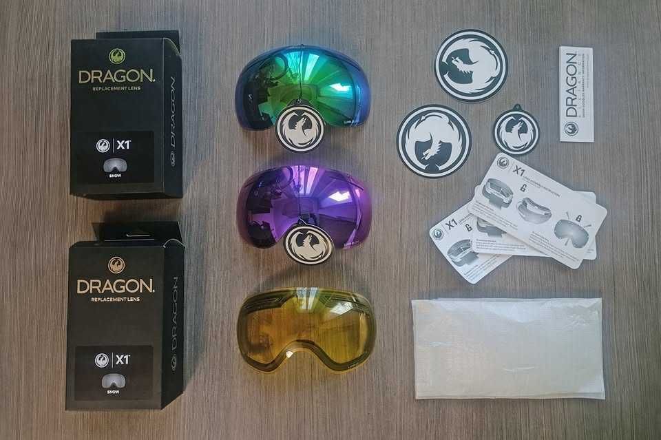 Плаки за ски/сноуборд маска/очила Dragon X1 Lumalens, размер L
