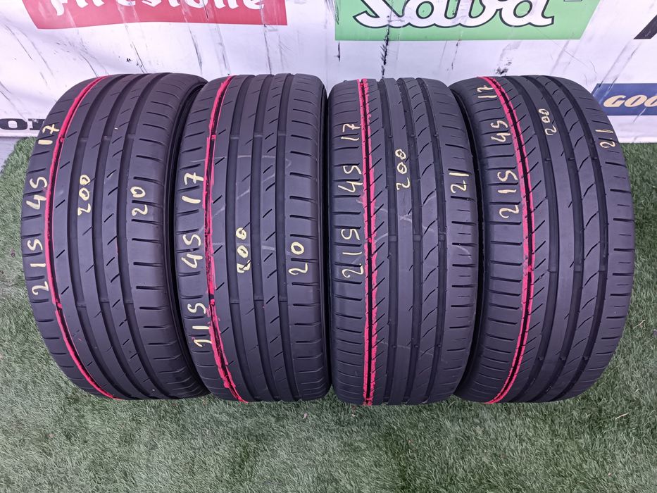 215.45.17  2x Kumho 2x Continental