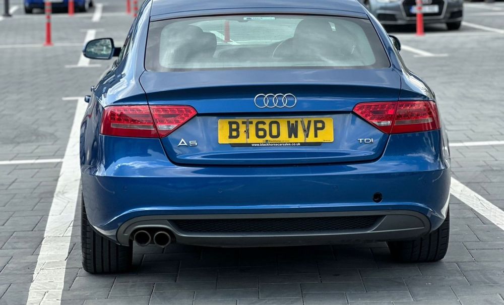 Difuzor -S line bara spate Audi A5 8T hatchback A5 coupe