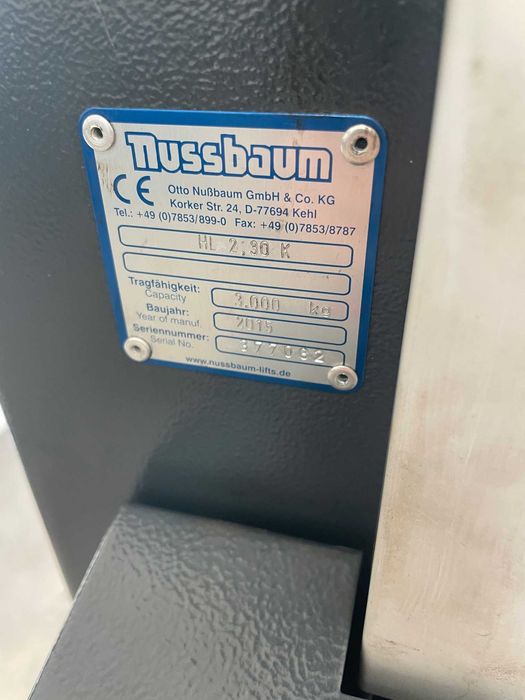 Двуколонен подемник NUSSBAUM