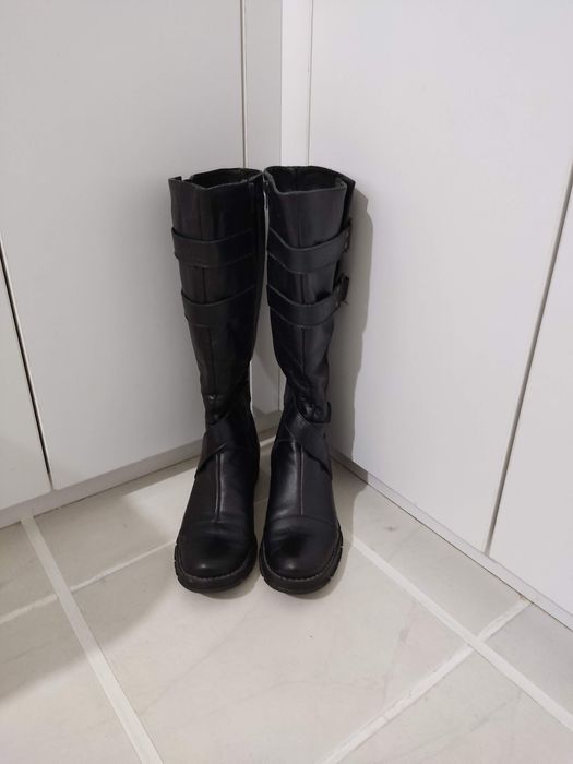 Дамски ботуши естествена кожа