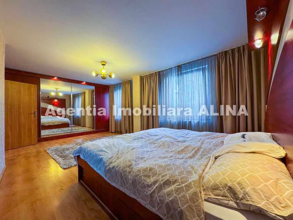 Ap. 3 camere in Deva, zona Balcescu, 115 mp, etaj 1, decomandat.