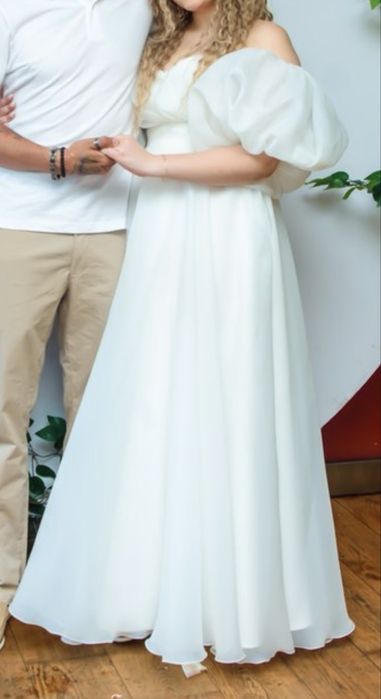 Свадебное платье с фонариками