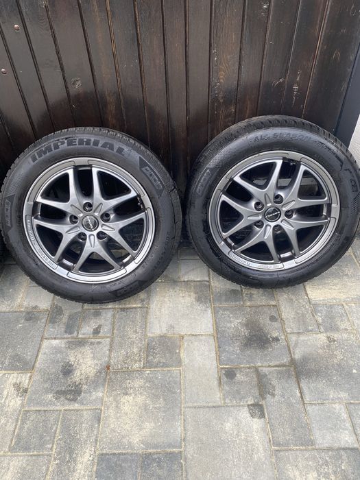 Jante aluminiu 16 cu anvelope noi