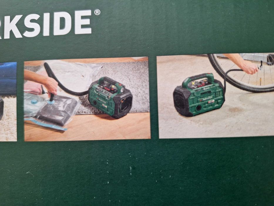 Compresor - pompa de aer auto portabila alimentare 20V