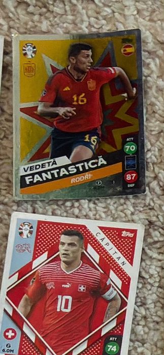 Vand cartonase fotbal: Bellingam, Kane, Ronaldo, Rodri, Modric, Van Dijk, Kevin De Bruyne