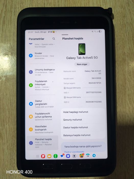Planshet srochni sotiladi