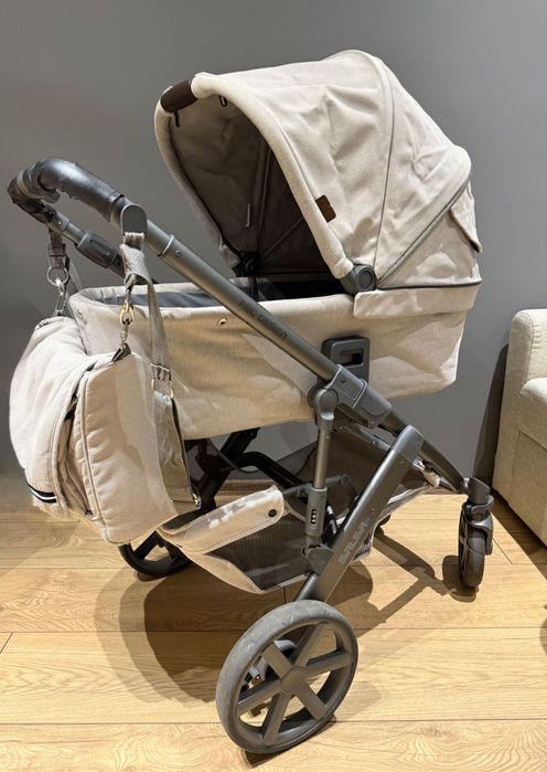 Бебешка количка ABC Design Salsa 4, 2 в 1 + кошница за новородено