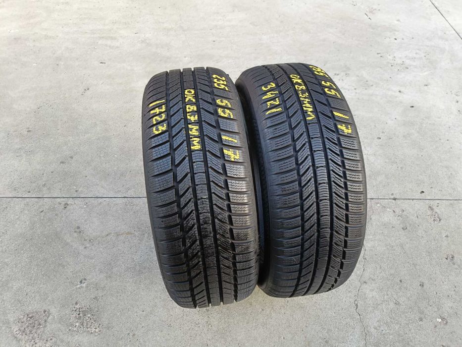Doua anvelope iarna 235 55 17 continental wintercontact TS 870P profil 8,5 mm