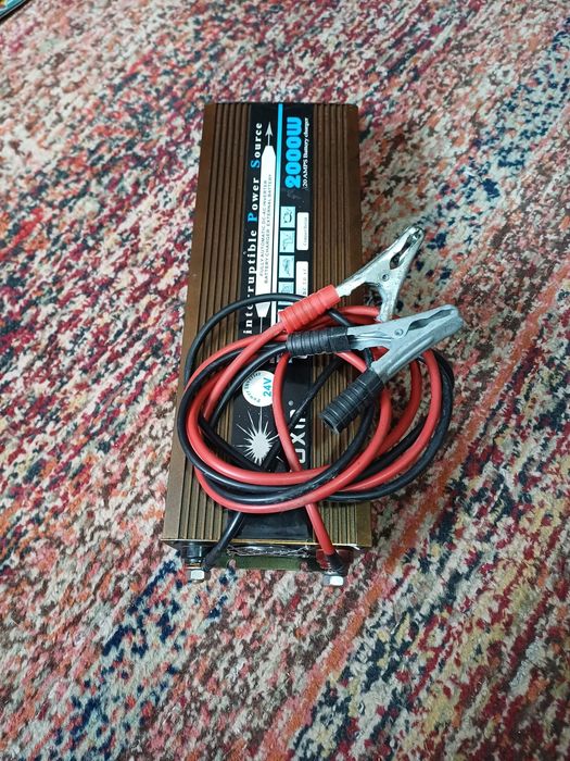 Invertor , încărcător baterii camion 24v /220v