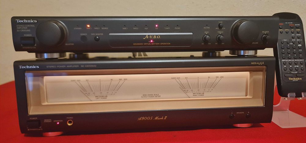 Technics SU-C800Um MK2 Technics SE-A900S MK2 Telecomanda