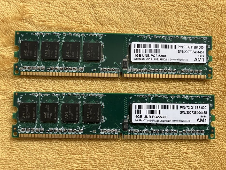 Vand/schimb memorii RAM pentru PC/Notebook KIT DDR 3/DDR 2