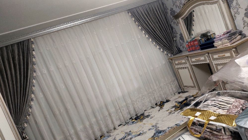 Шторы Заказга парда хизматлари бор