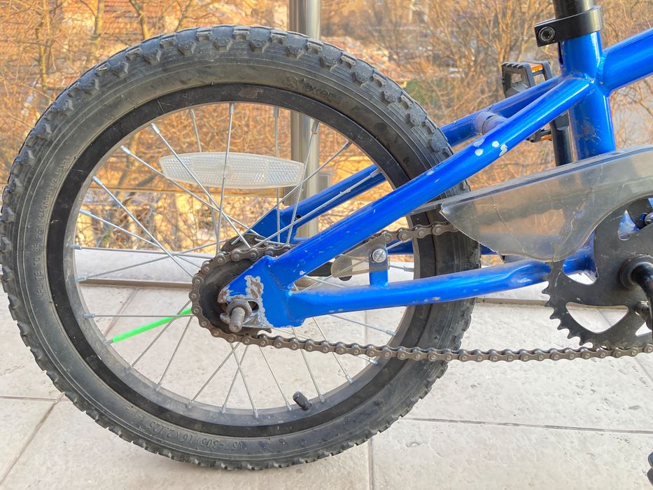 Детско колело (16"), с помощни колела и каска: Diamondback Junior Viper 16" BMX (16 цола)