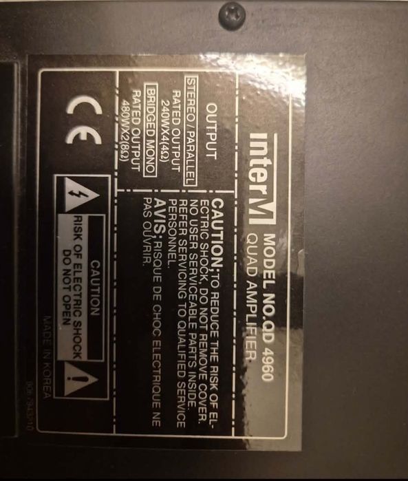 Amplificator QD4960