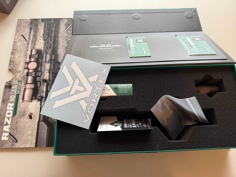 Vortex Razor HD Gen III 1-10x24 FFP + Spuhr SP-4026C