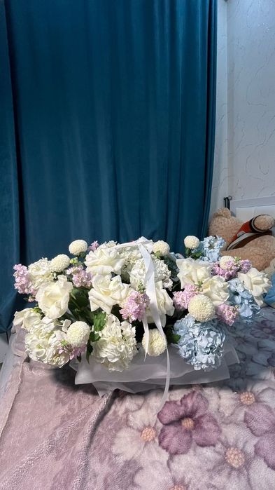 Бу букет корзина  шымкент
