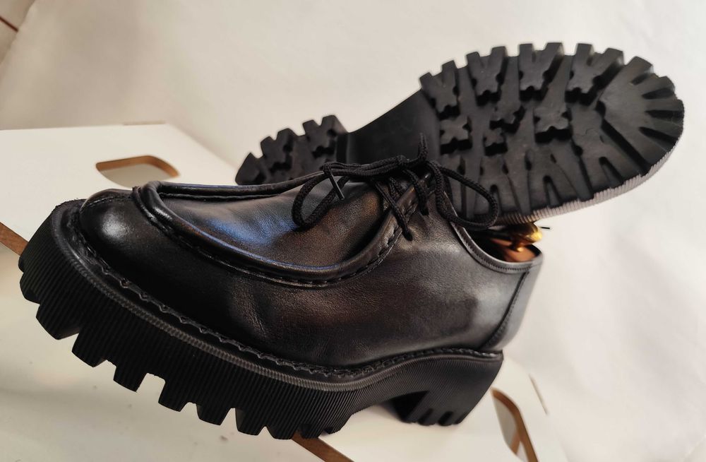 Pantofi casual 40 40.5 P. Calvin NOI piele naturala moale