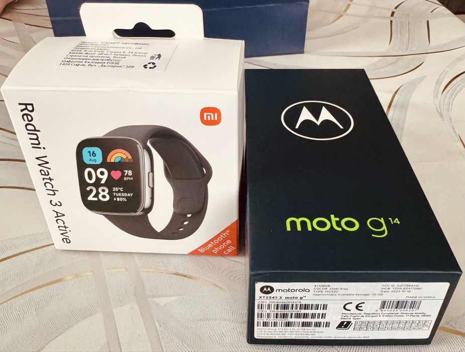 Смартфон Motorola Moto g14, 128GB, 4GB RAM,  Grey