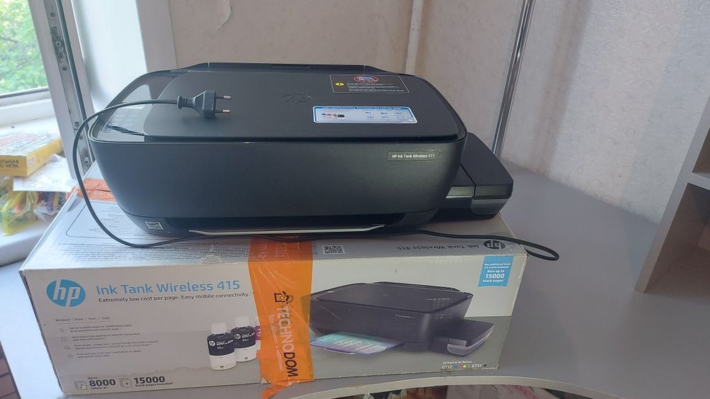 Продам новый принтер модель Ink Tank Wireless 415 ( от компании  hp )