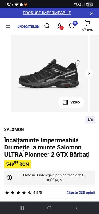 Salomon x ultra Pioneer 2 GTX