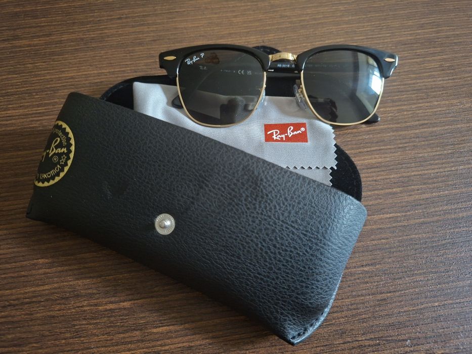 Clubmaster Ray-Ban RB3016 901/58 Polarizati