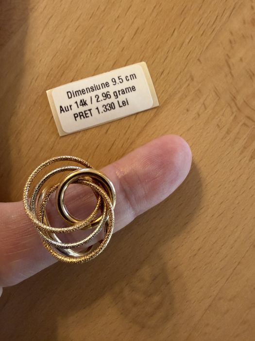 Inel Aur 14 K marime 9.5