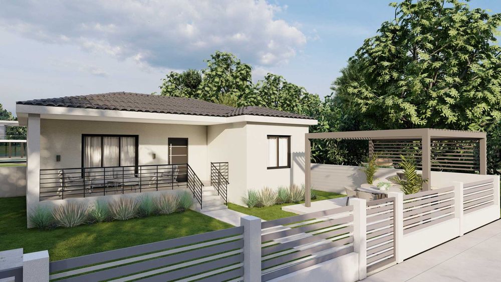 Продава се парцел с площ 260 м2 в Аспровалта, Гърция