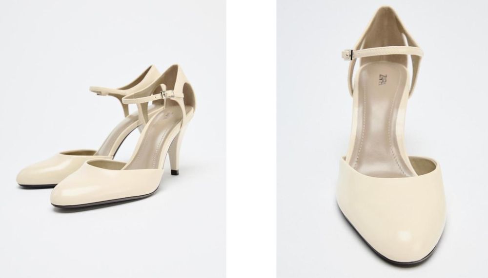 Туфли бежевые, новые