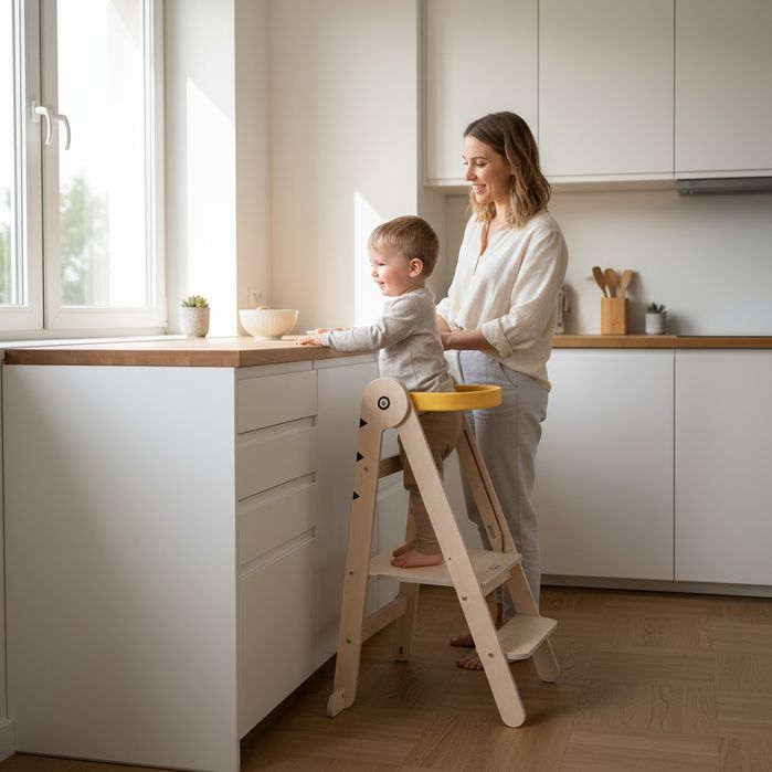 Сгъваема Учебна Кула Fold Монтесори