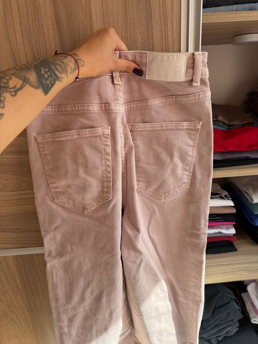 Дънки Zara висока талия